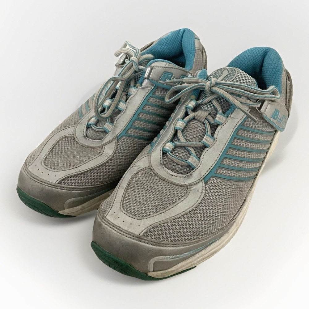 OrthoFeet Verve Biofit Women's Shoes Verve Gray Tieless Orthotic Straps 975 11 D